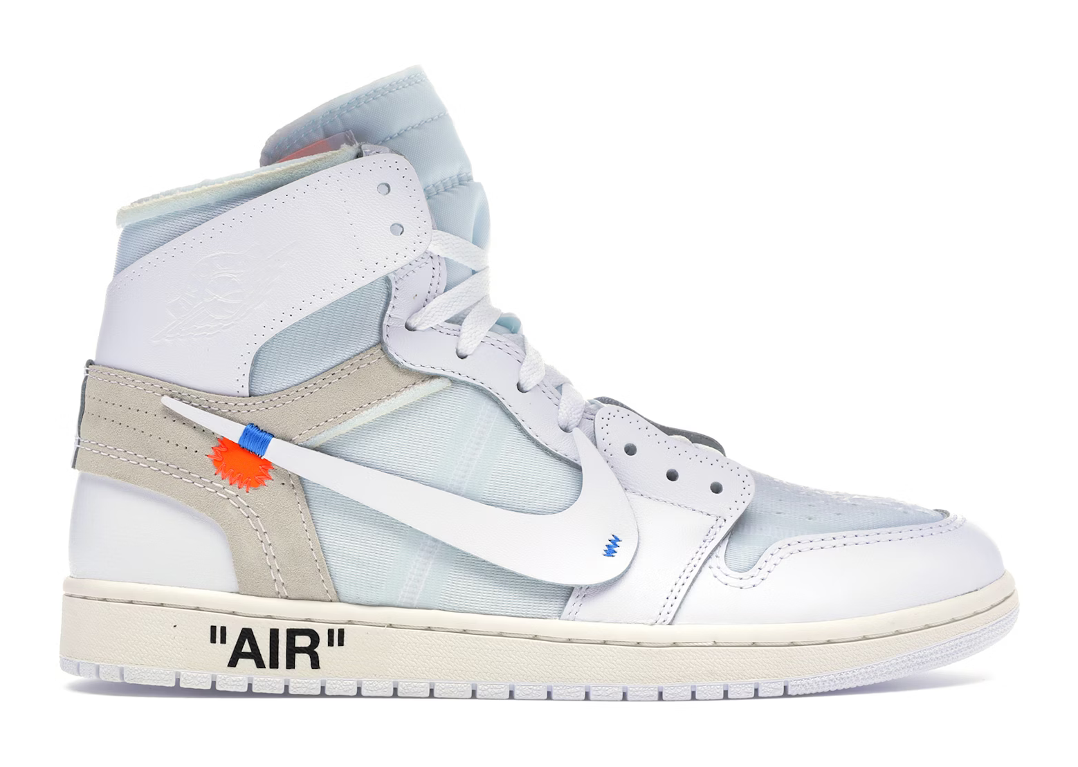 Off-White x Air Jordan 1 High White Euro Exclusive